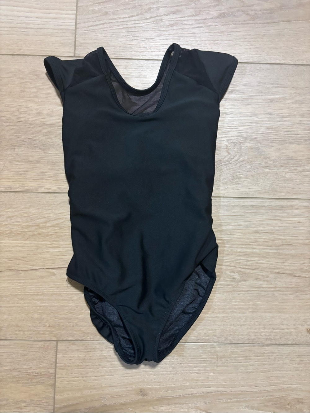 FIVE the label YL Black Dance Leotard